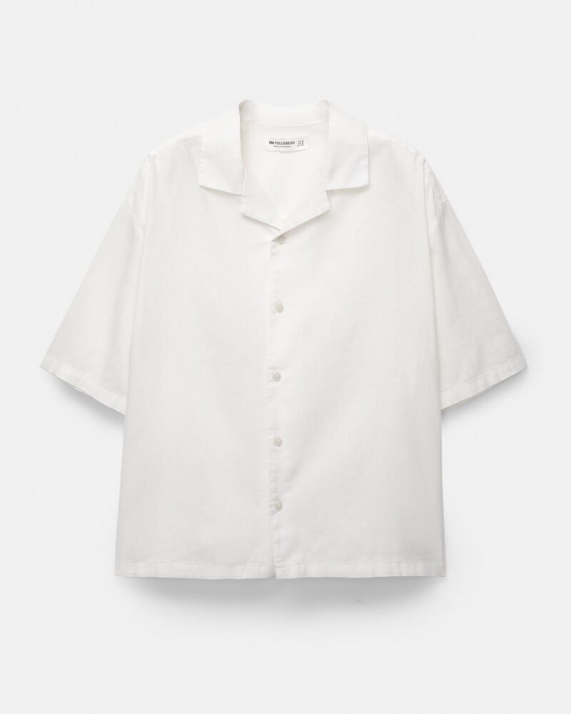 Original P&B linen blend short sleeve shirt