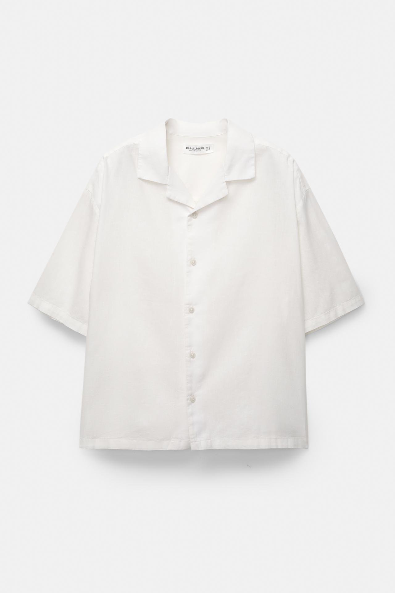 Original P&B linen blend short sleeve shirt