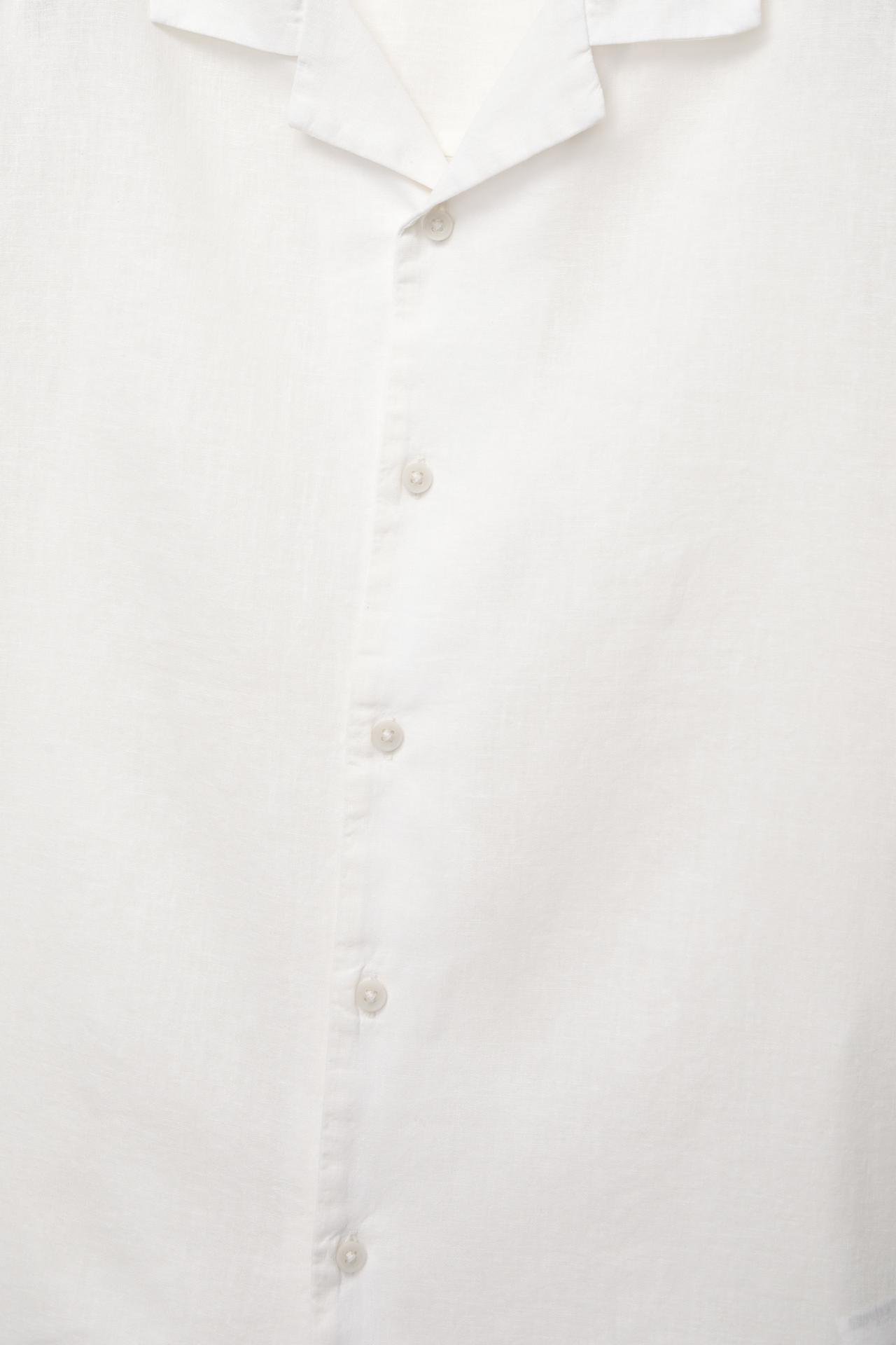 Original P&B linen blend short sleeve shirt - Image 7