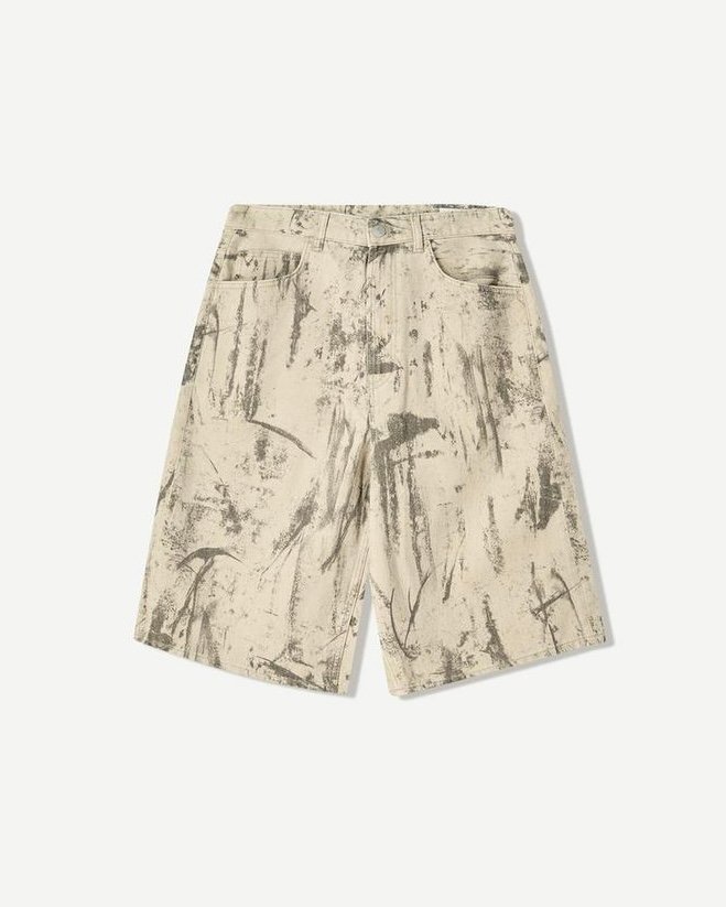 Original Bershka bermuda baggy fit imprimé