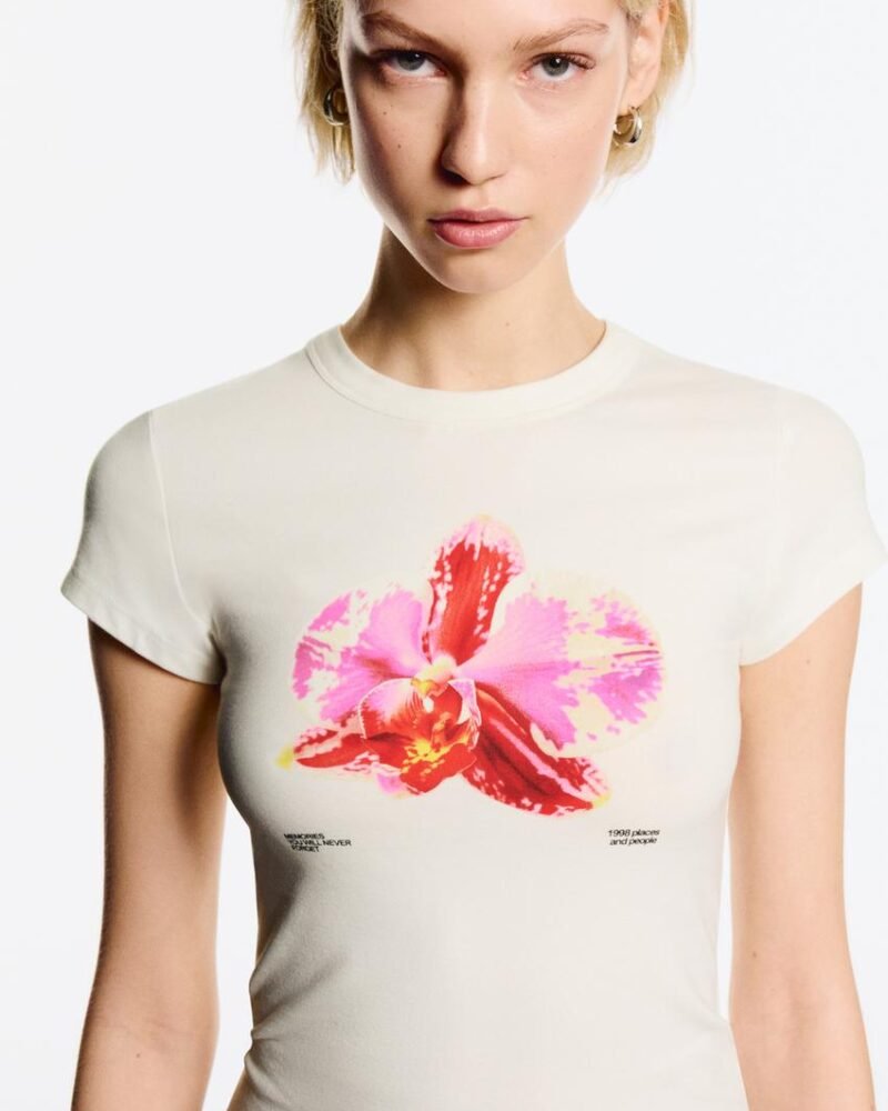 Original Bershka T-shirt manches courtes imprimé