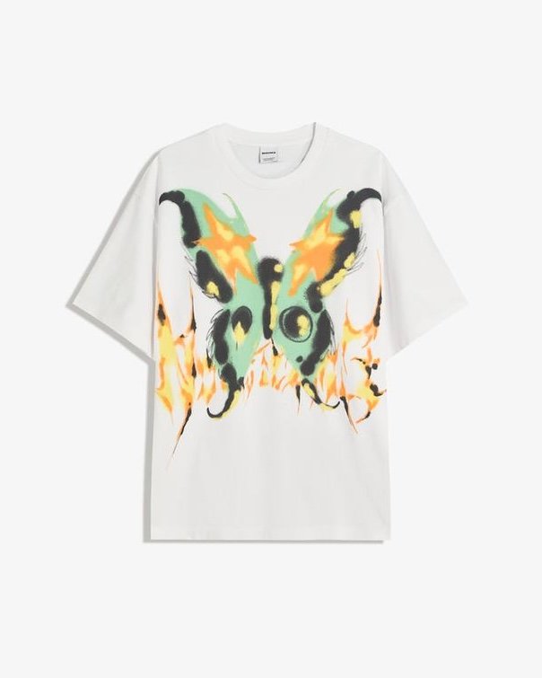 Original Bershka t-shirt manches courtes imprimé