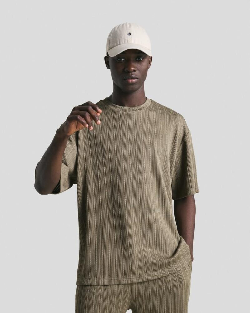 Original Bershka T-shirt à manches courtes structure