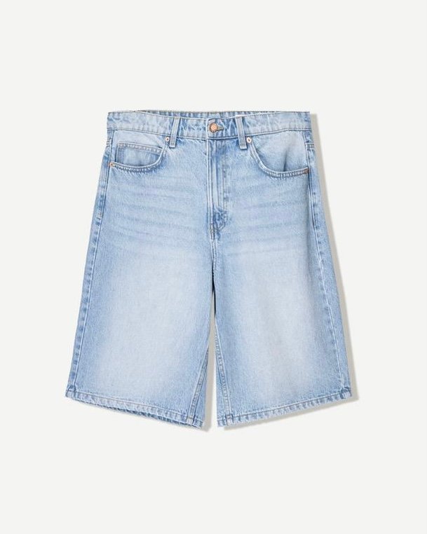 Original Bershka Bermuda baggy denim
