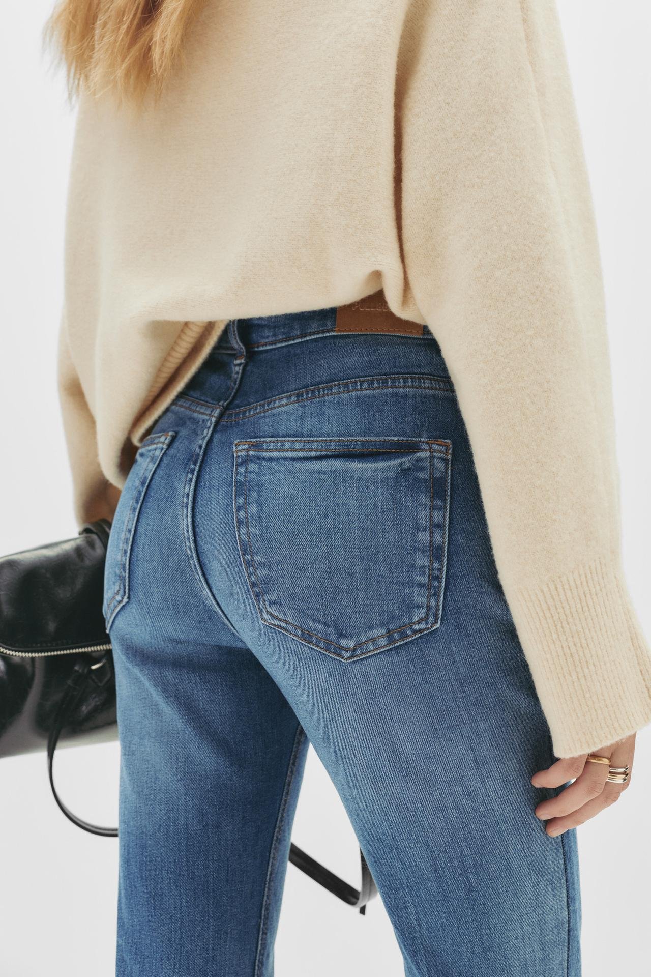 Original P&B Flared high-waist jeans - Image 6