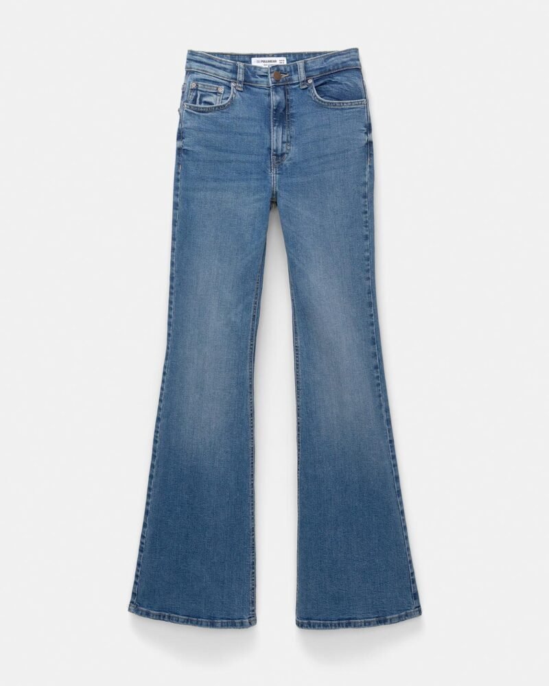 Original P&B Flared high-waist jeans