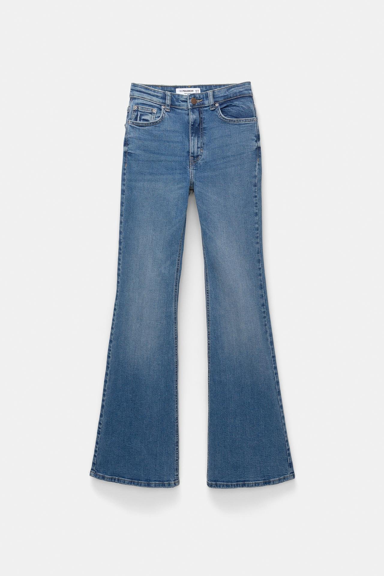 Original P&B Flared high-waist jeans