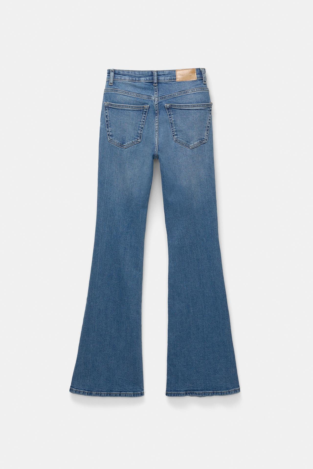 Original P&B Flared high-waist jeans - Image 8