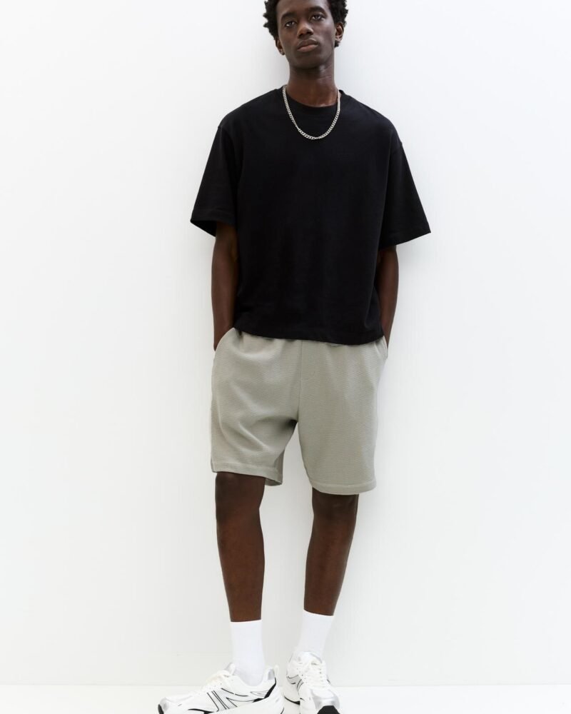 Original P&B Jogging Bermuda shorts in waffle knit fabric