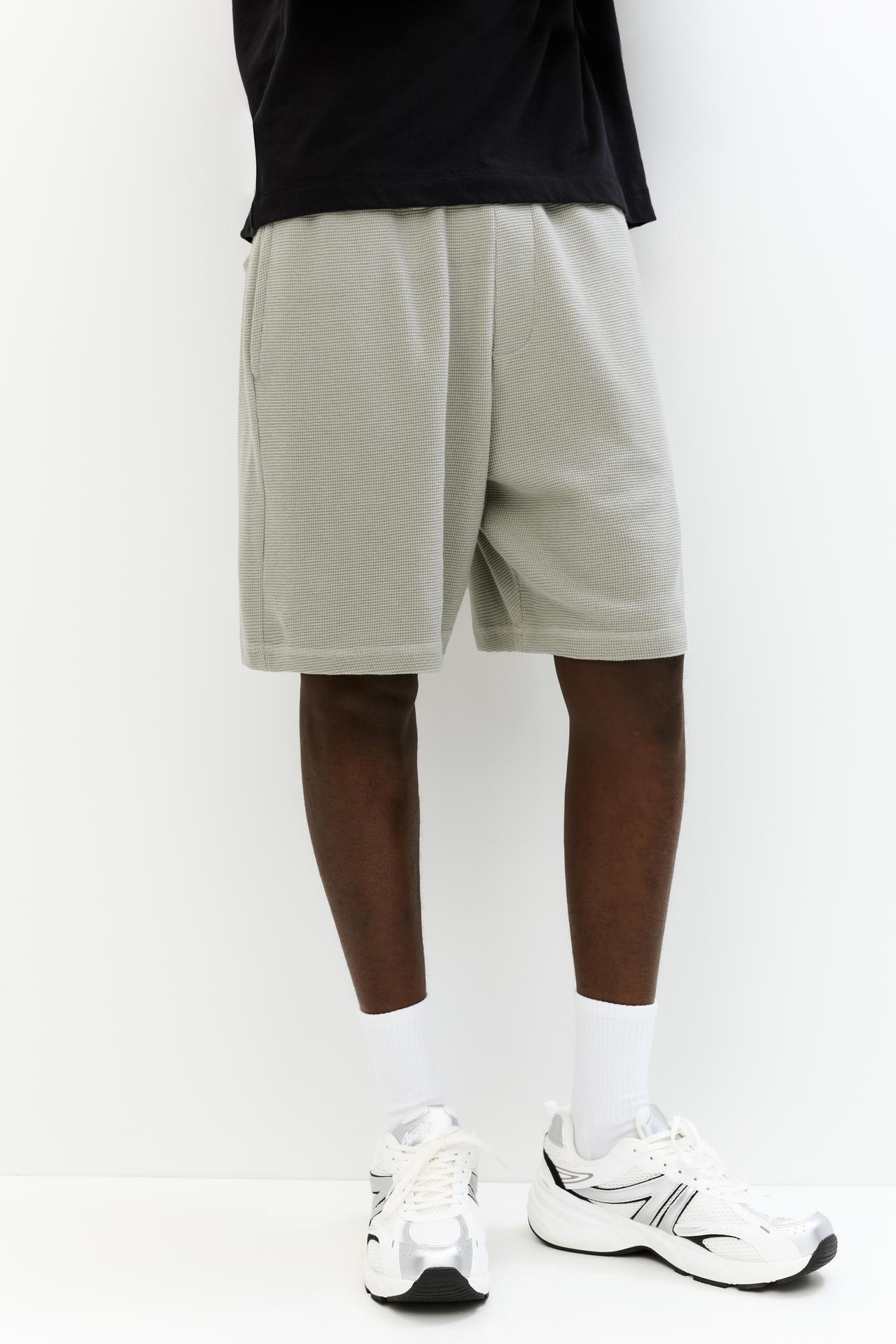 Original P&B Jogging Bermuda shorts in waffle knit fabric - Image 5