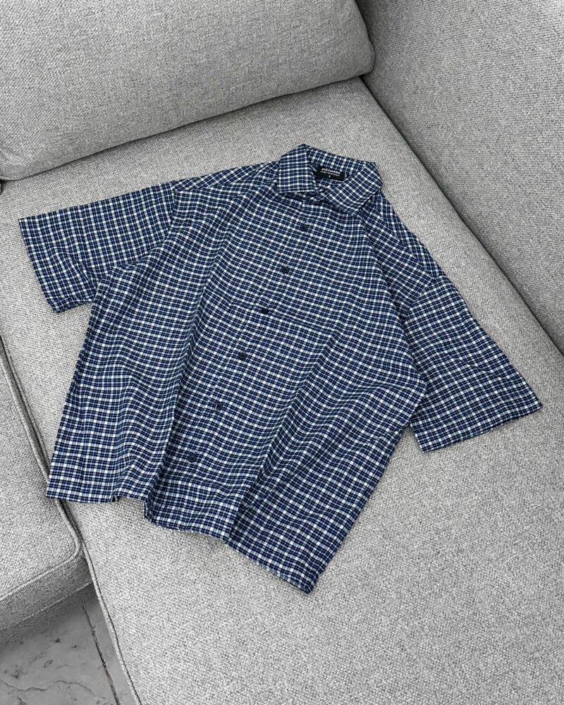 Unisex Short Sleeve Cropped Shirt