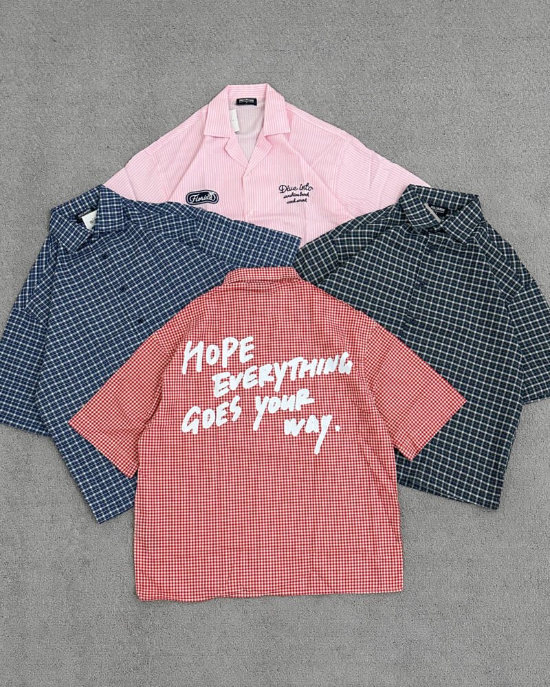 Unisex Short Sleeve Cropped Shirt