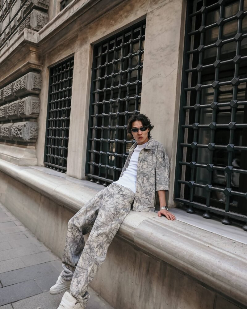 Camo Extra Baggy Jeans