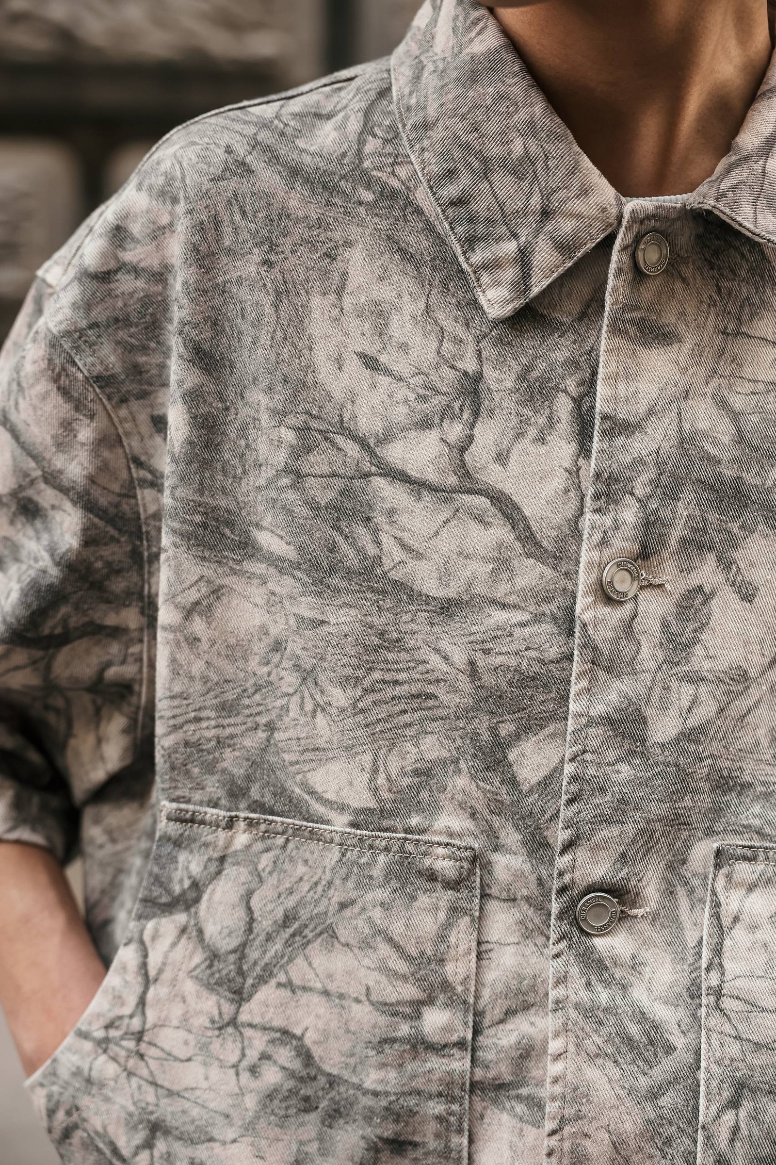 Camo Short Sleeves Jacket - Image 3