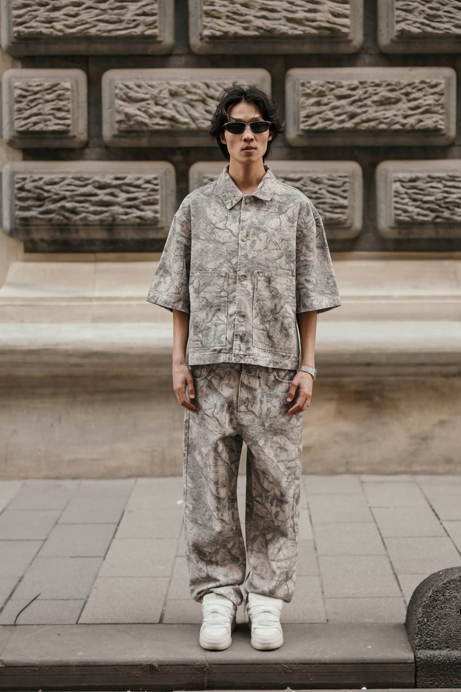 Camo Short Sleeves Jacket - Image 9