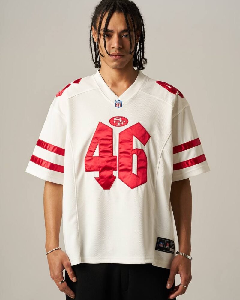 White Premium Jersey 46