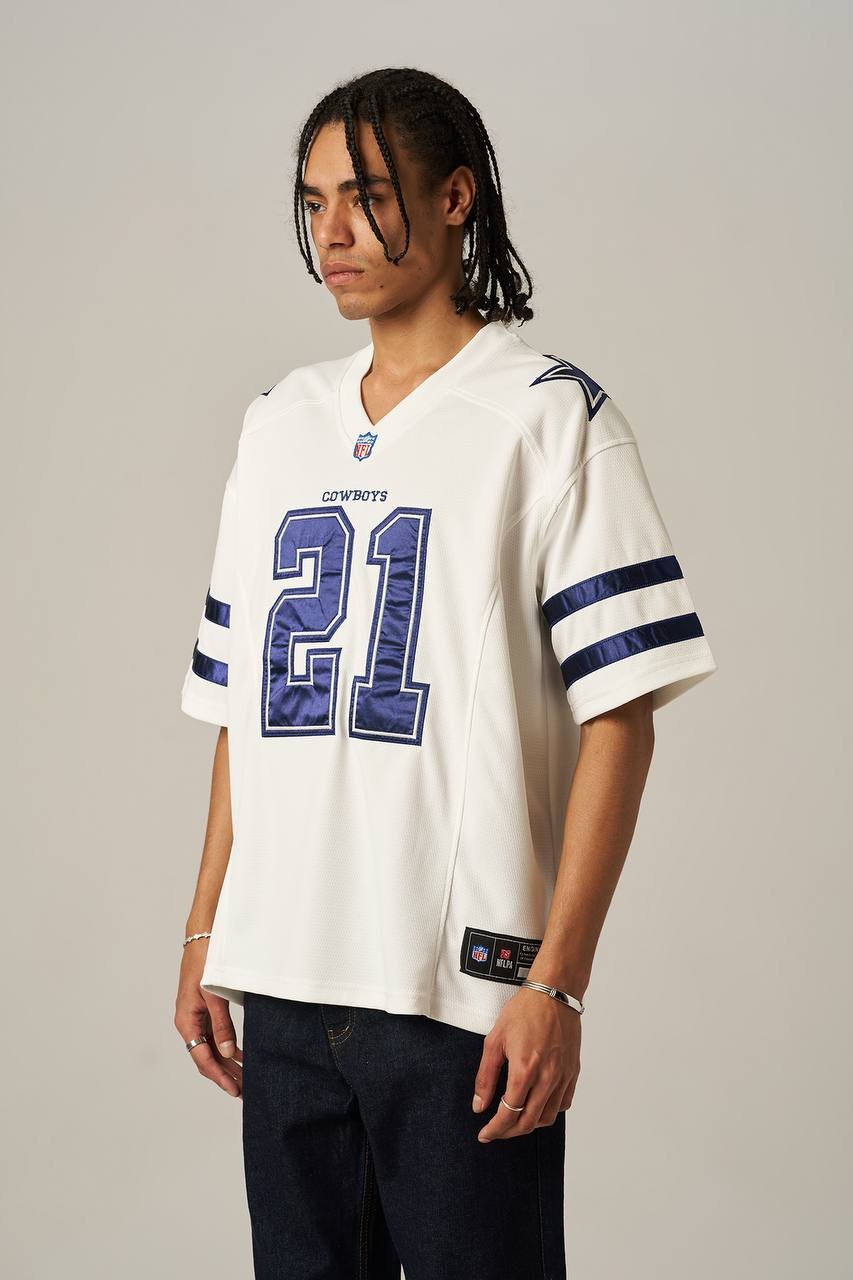White Premium Jersey 21 - Image 2