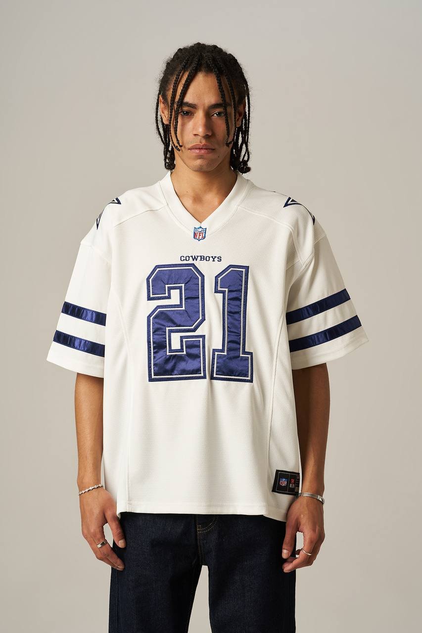 White Premium Jersey 21 - Image 6