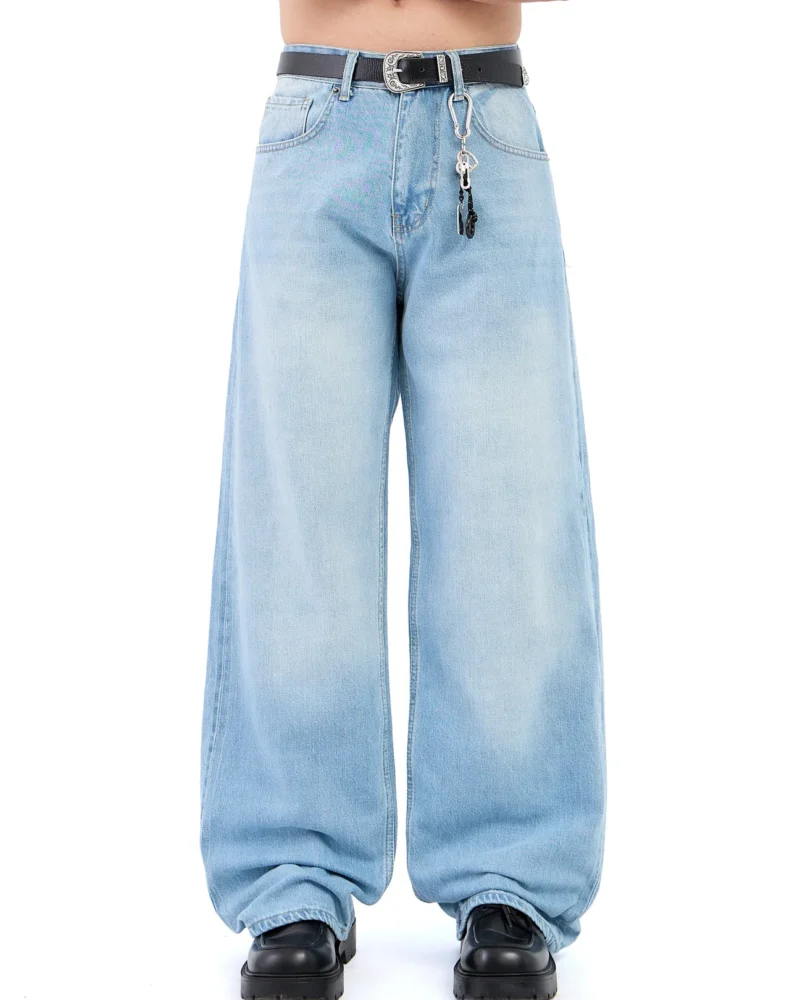 Light Blue Porto Baggy Jeans