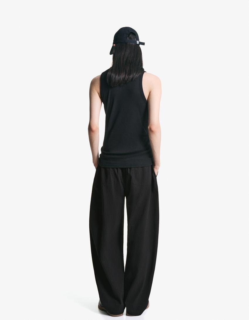 Original Bershka Ballon Trousers - Image 4