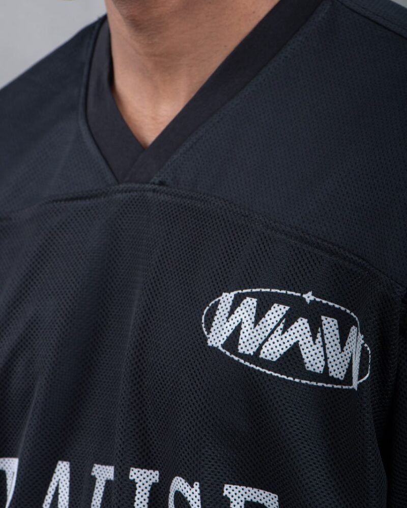 “Paradise Social Club” Oversized Mesh Jersey