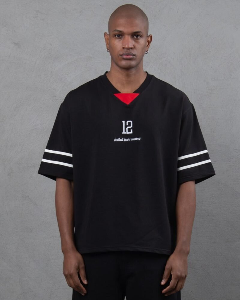 Oversized Football Academy V-Neck Jersey