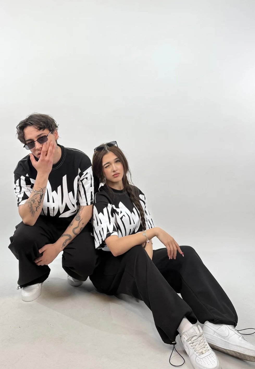 Panel Print Oversized T-Shirt - Image 4