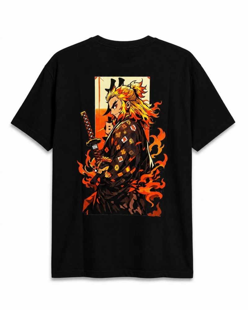 Flame Pillar “Rengoku” Graphic Tee