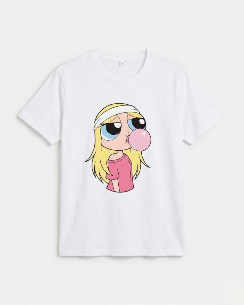 “Bubblegum Girl” Streetwear T-Shirt