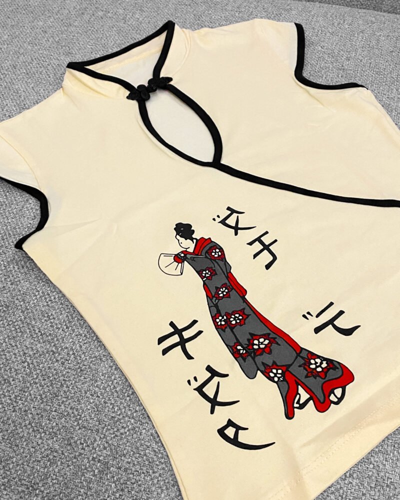Y2K Short Sleeve Crop