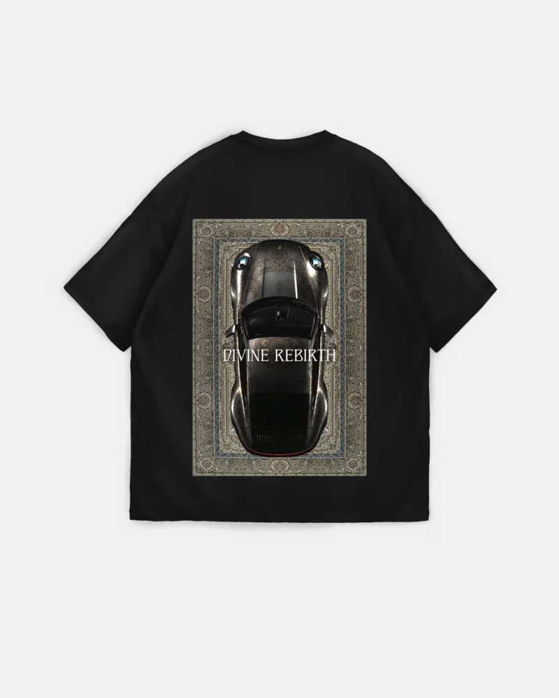 Oversized ‘DIVINE REBIRTH’ T-Shirt
