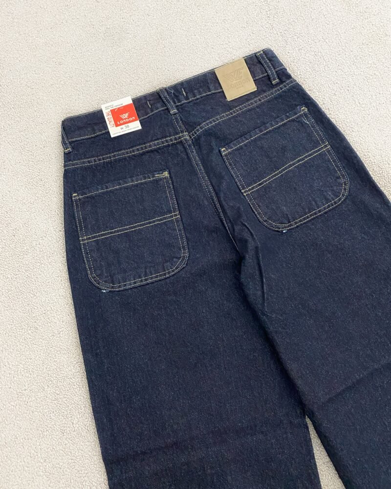 Raw Denim Baggy Skater Fit
