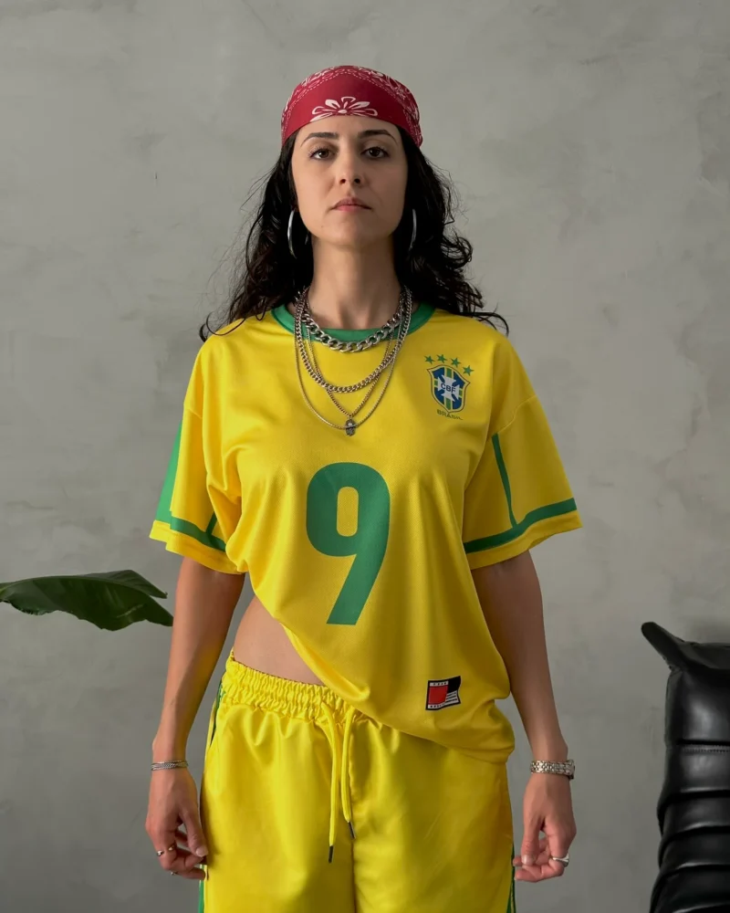 Brasil Jersey Oversize T-Shirt