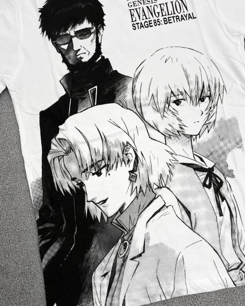 Anime Neon Genesis Evangelion Y2K Unisex T-Shirt