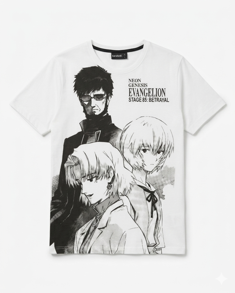Anime Neon Genesis Evangelion Y2K Unisex T-Shirt