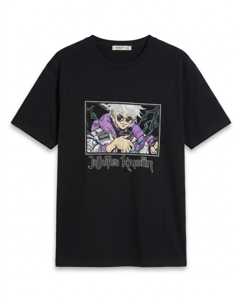 Satoru Gojo Graphic Print Oversized T-Shirt