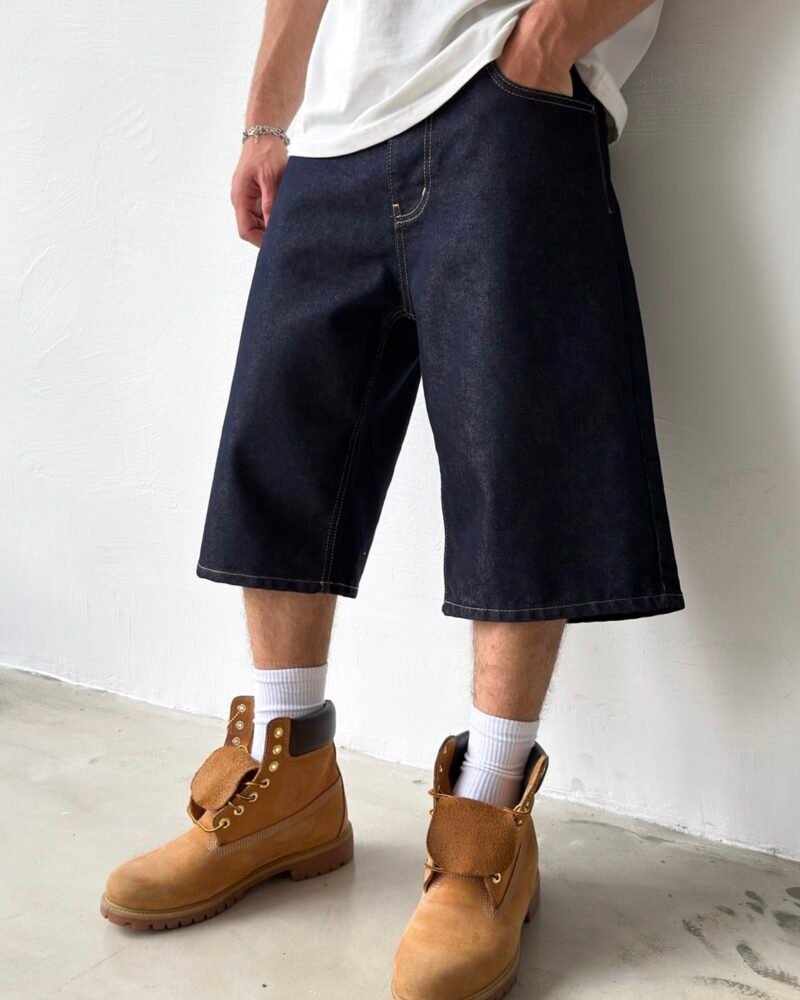 Unisexe Raw denim Bermuda Jorts