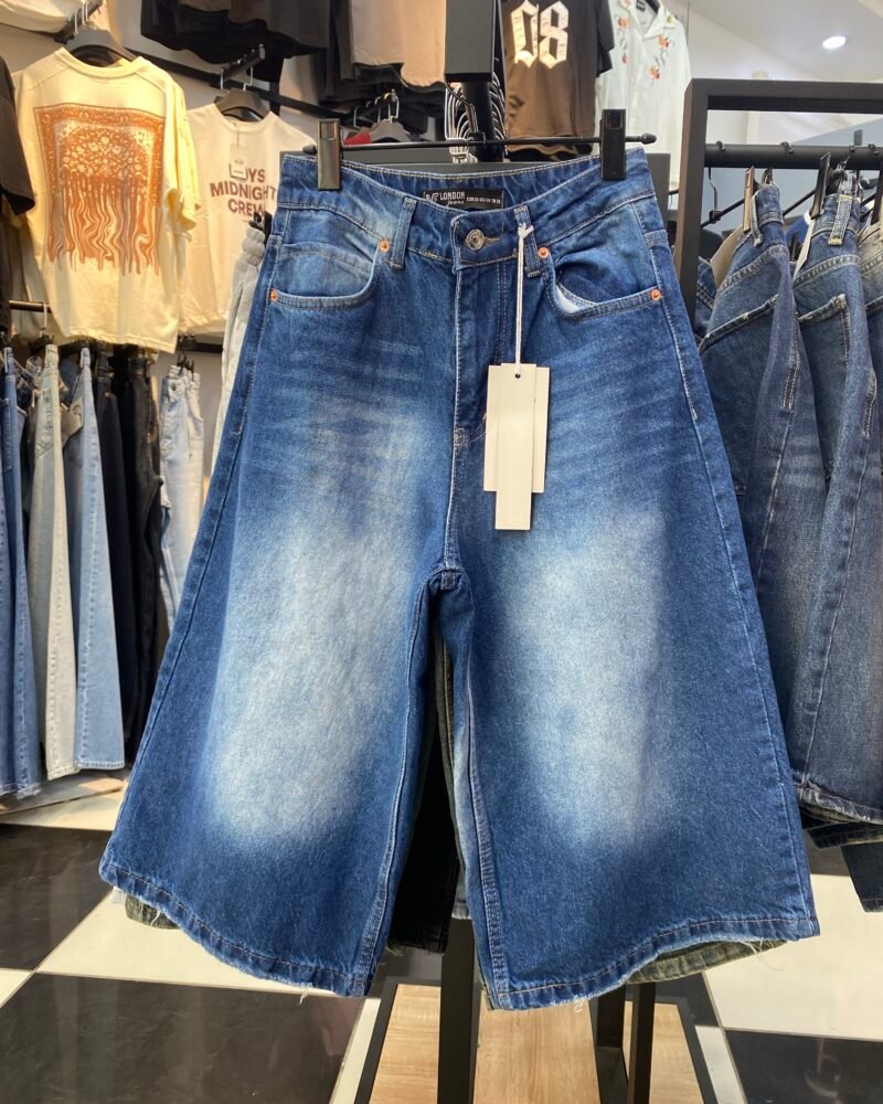 Unisexe Bermudas Jorts Jeans