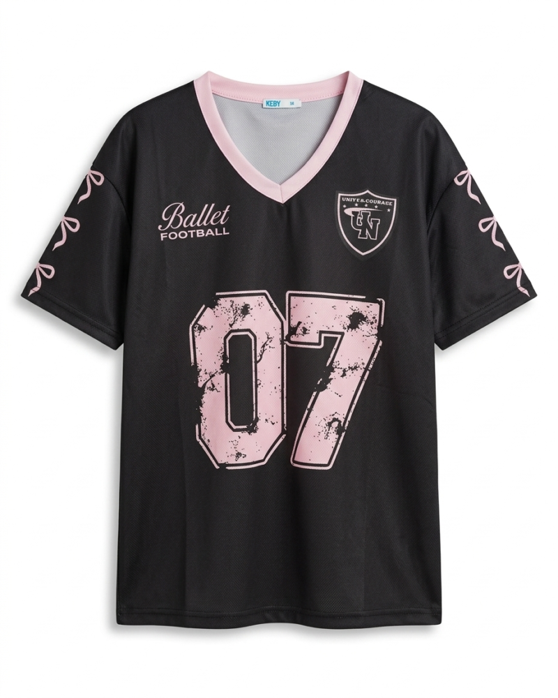 Number 07 Jersey Oversize T-Shirt