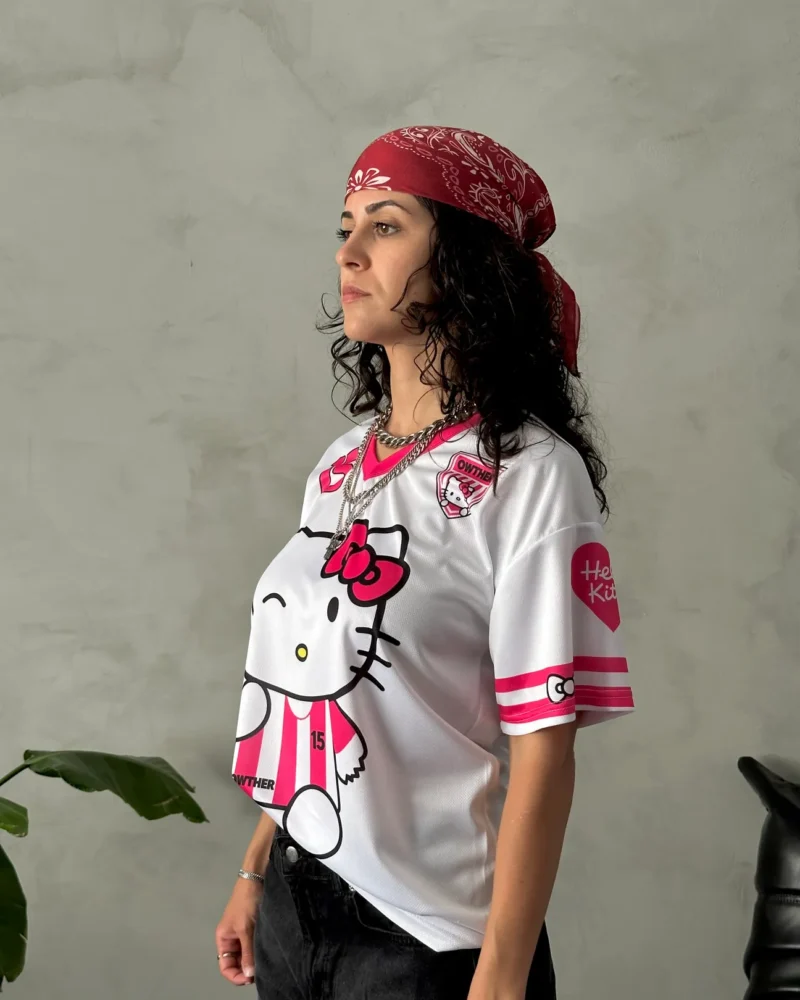 Hello Kitty Jersey Oversize T-Shirt