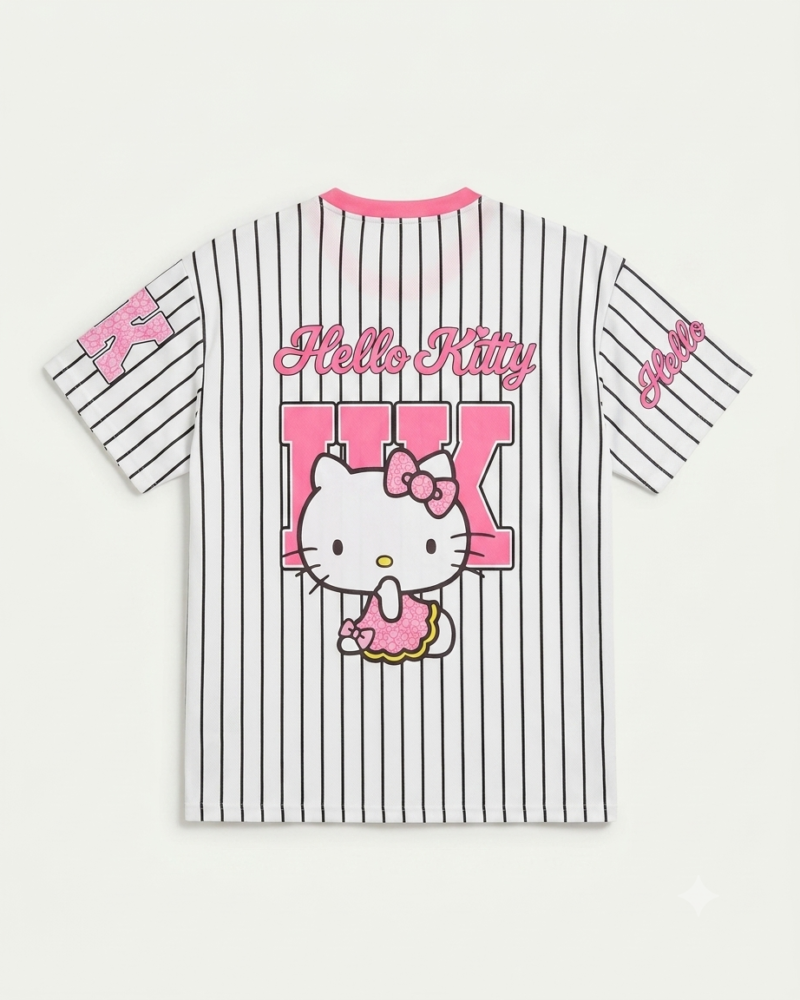 Hello Kitty Jersey Oversize T-Shirt