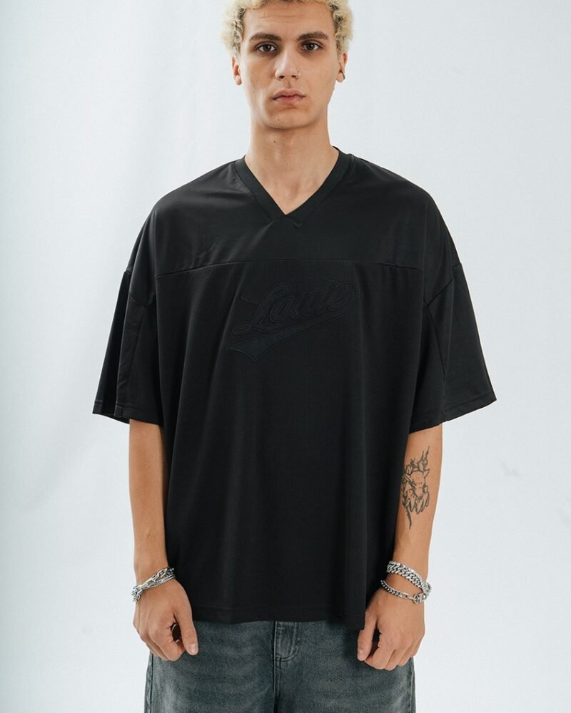Original Bershka Louie Oversized Jersey T-Shirt