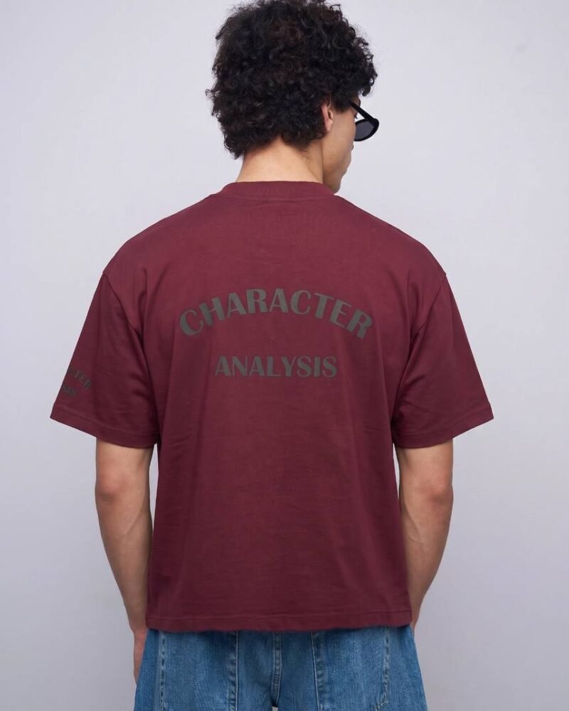 Cropped T-Shirt With Back Print
