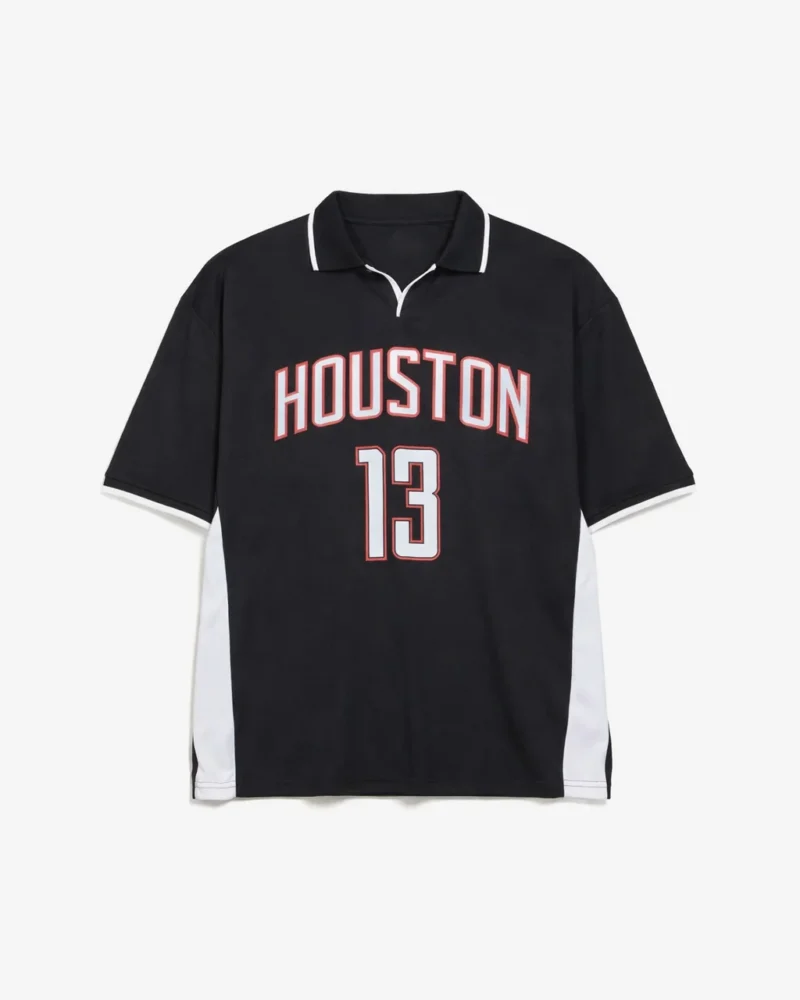 Houston Polo Neck Oversize Jersey