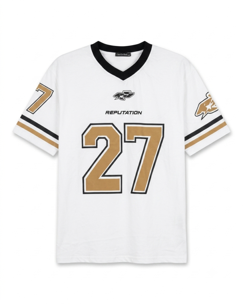 “REPUTATION 27” Oversized Jersey T-Shirt
