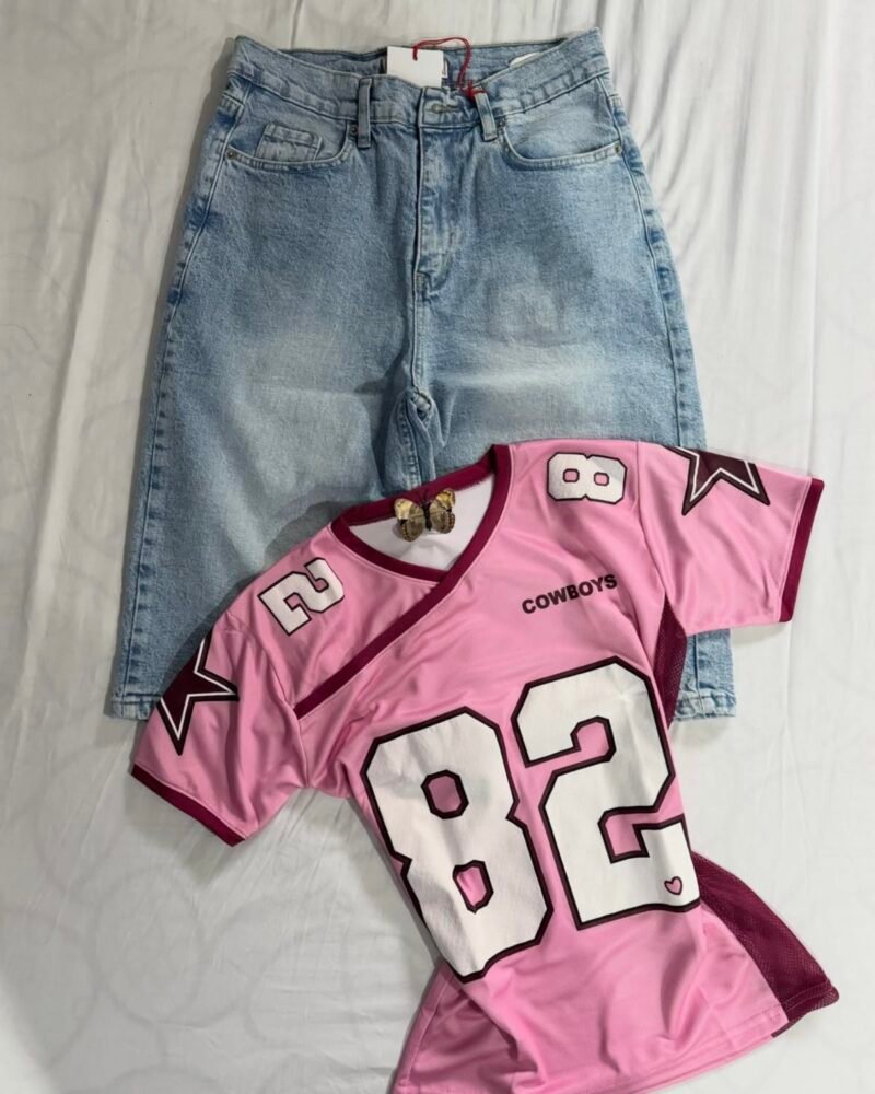 Pink Fitted 82 Jersey