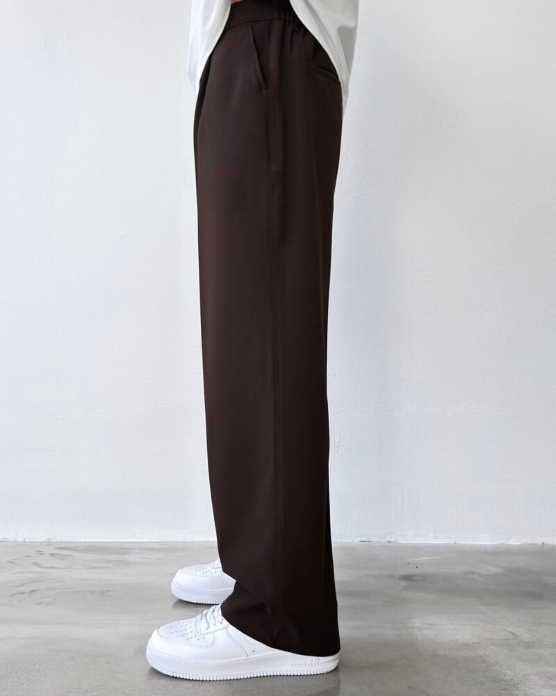 “Old money” Comfortable Baggy-Fit Fabric Trousers