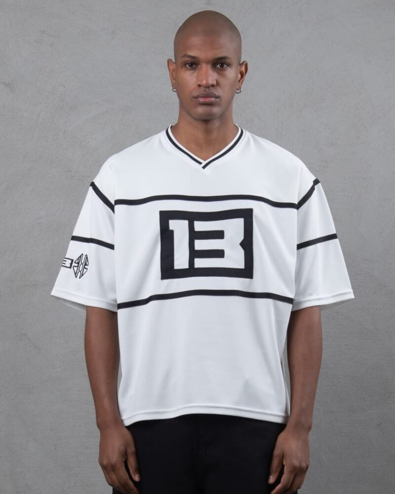 White Oversized Premium Quality Jersey