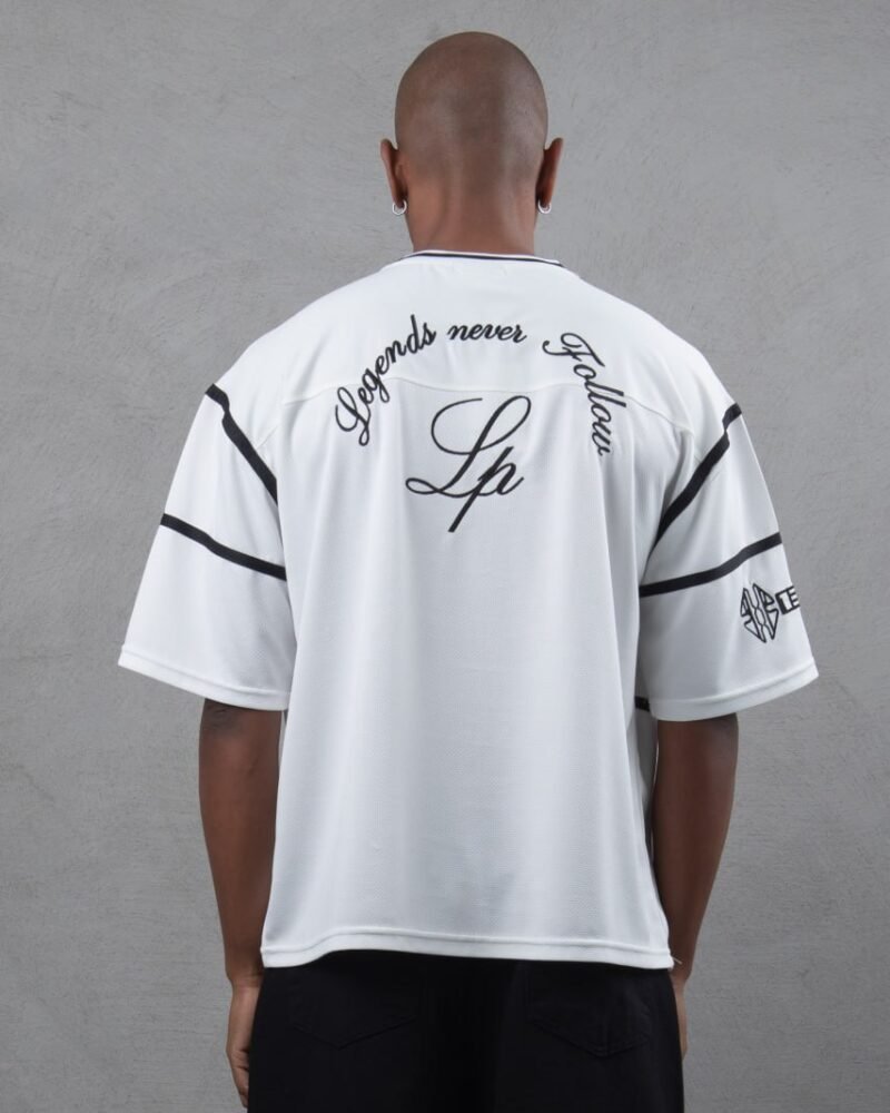 White Oversized Premium Quality Jersey