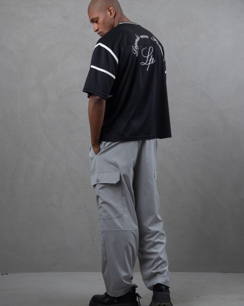 Black Oversized Premium Quality Jersey